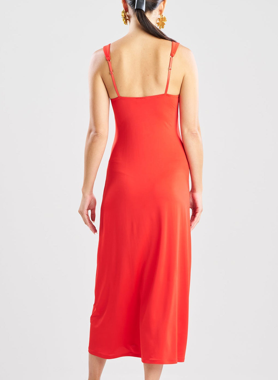 Solid Jersey Salsa Maxi Dress Swim Cover