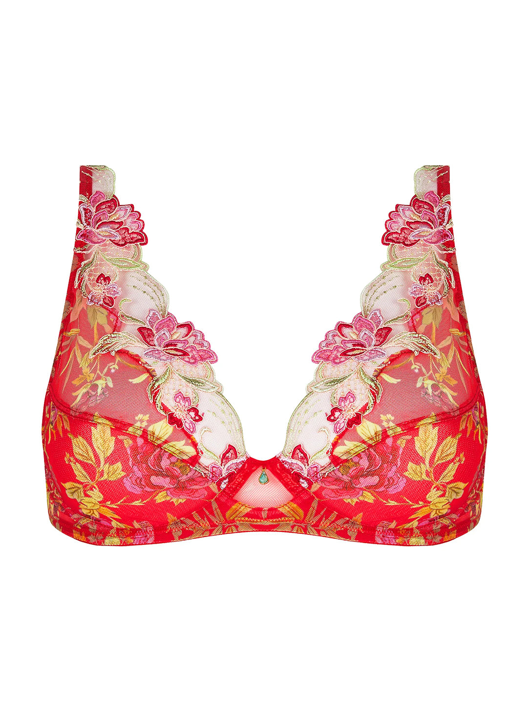 Foret Rubis Santal Rouge Triangle Bra
