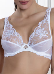 Source Beaute White Triangle Bra