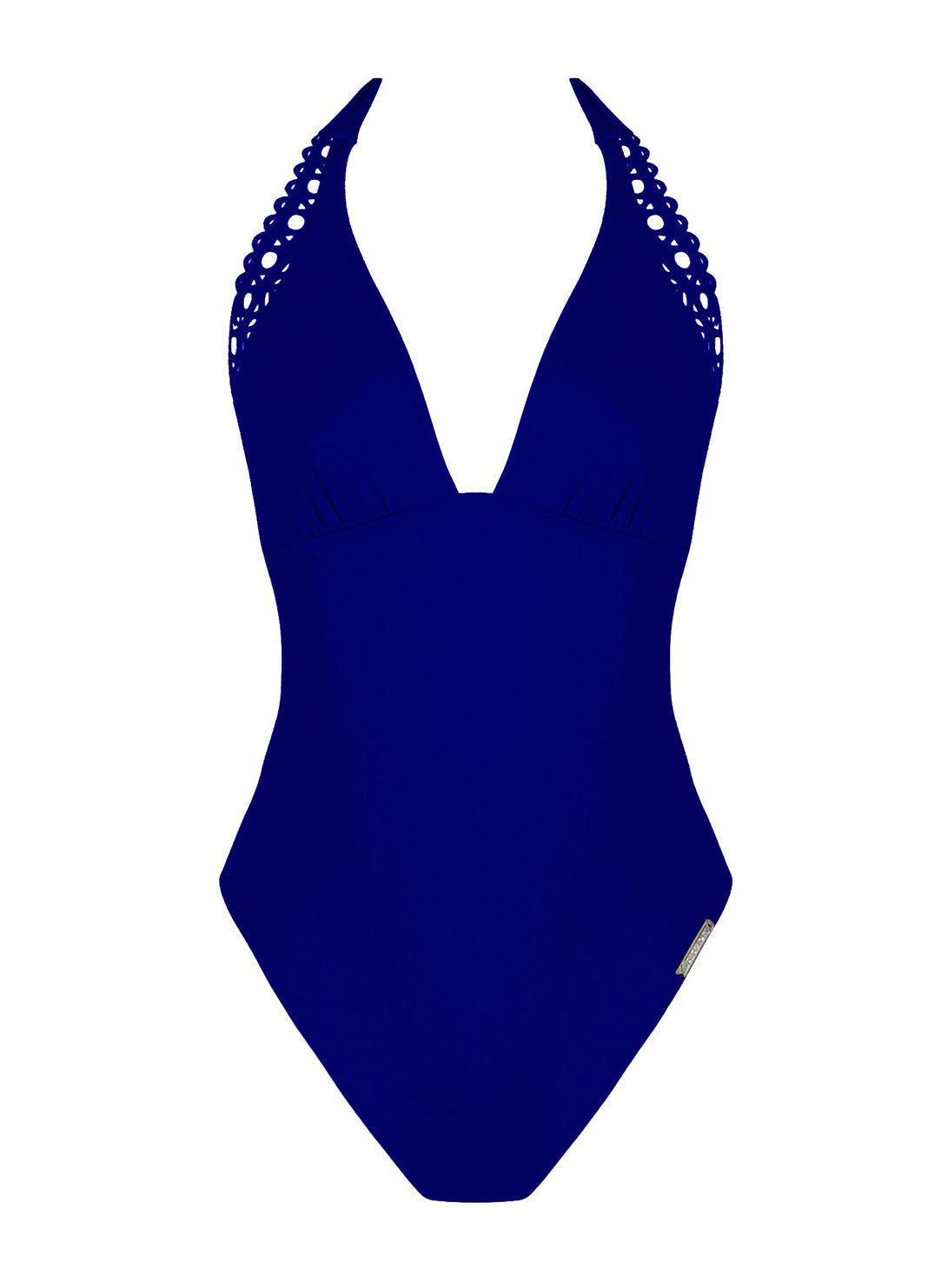 Ajourage Couture Outremer Plunging Back Swimsuit