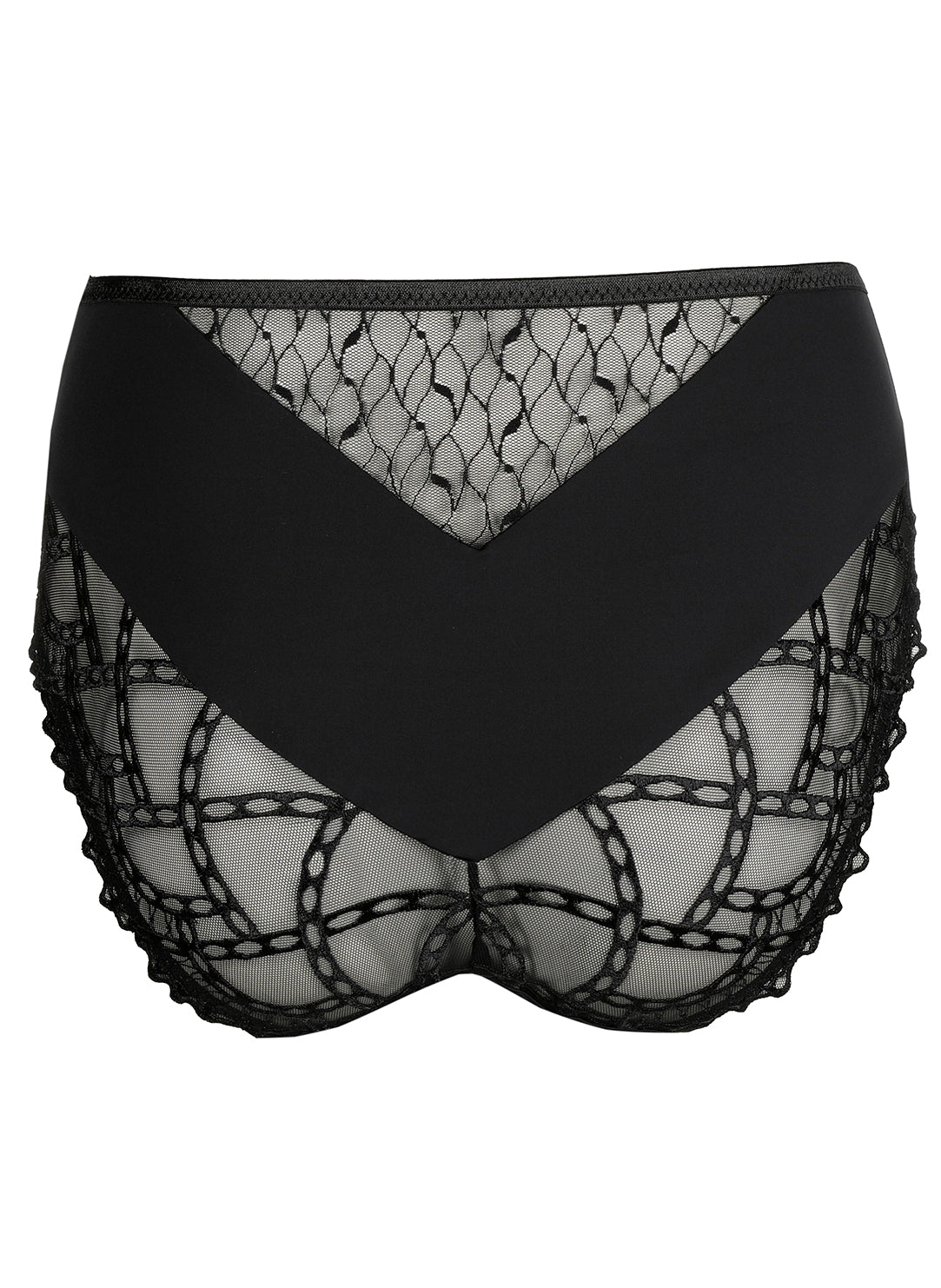 Naica Black Full Briefs