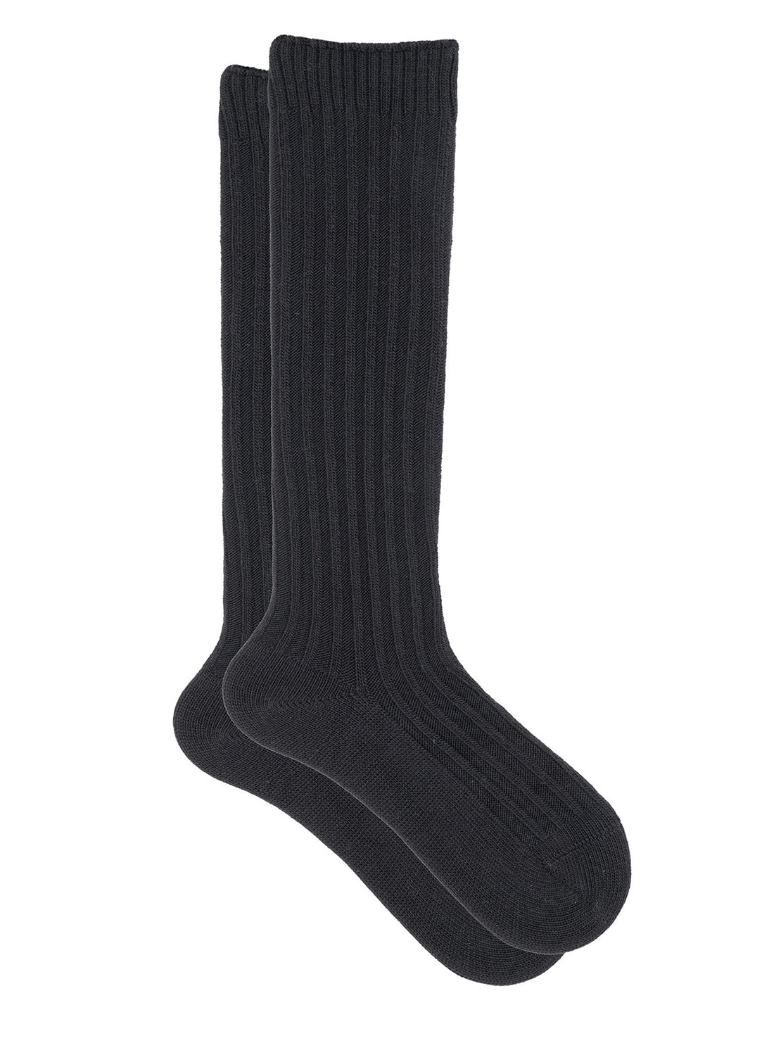 Lombardi Black Knee High Socks