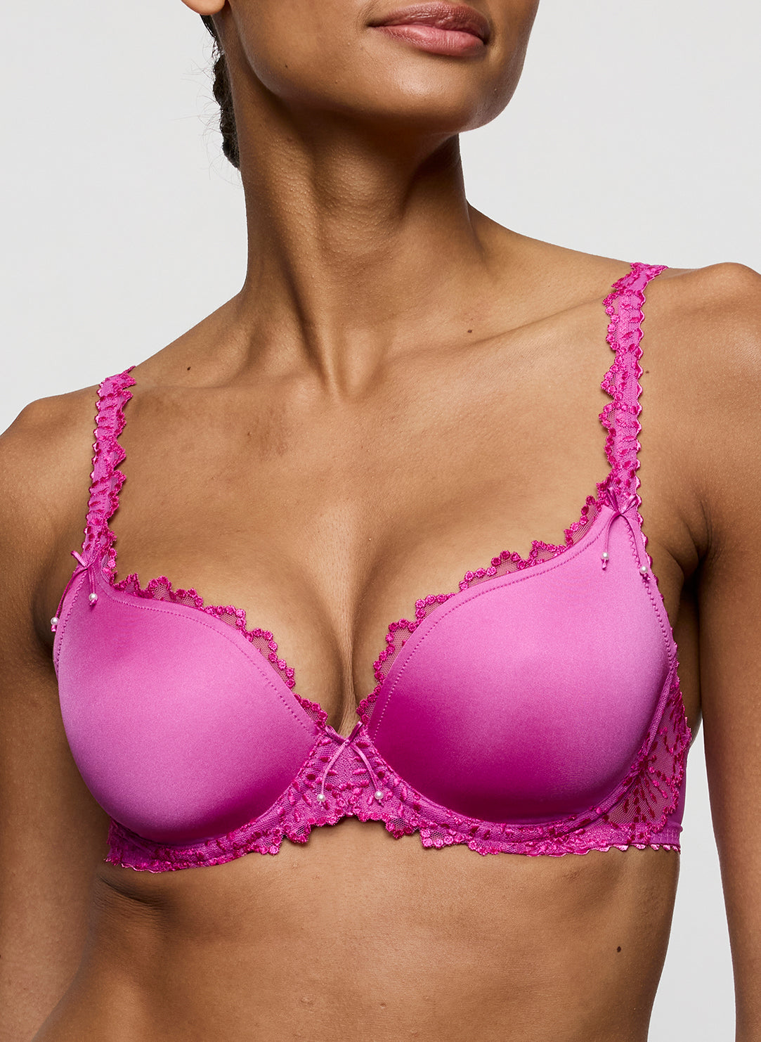 Jane Orchid Bliss Padded Bra Heartshape