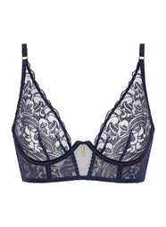 Satin Memories Deep Sea Bustier Bra