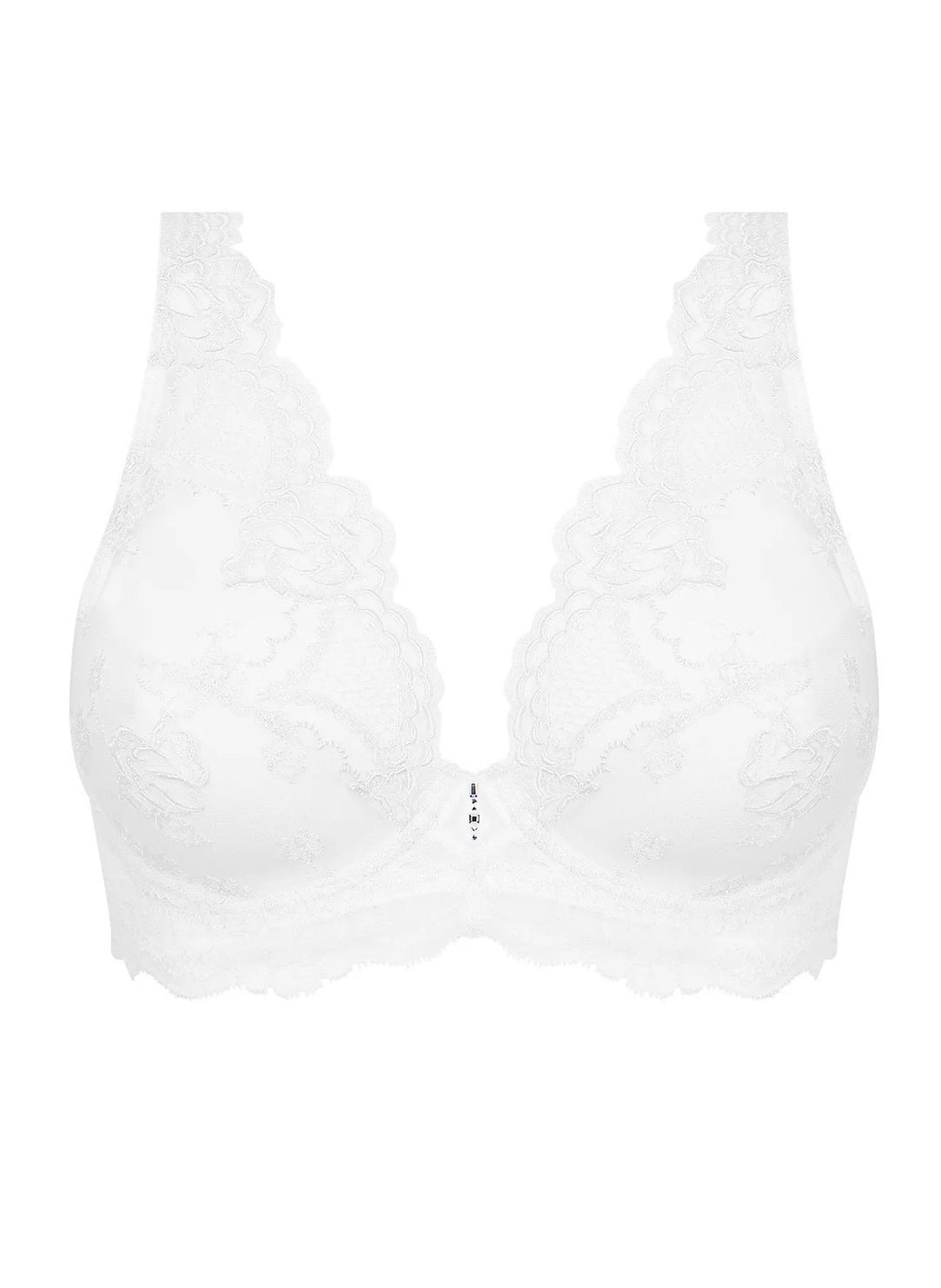 Sublime En Dentelle White Triangle Bra