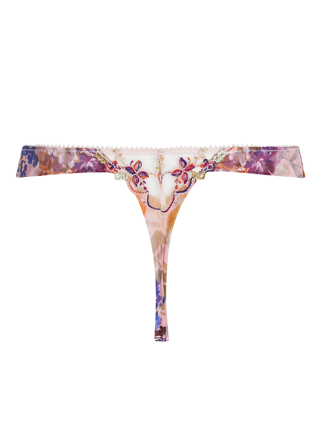 L'hiver En Fete Roses D'hiver String Thong