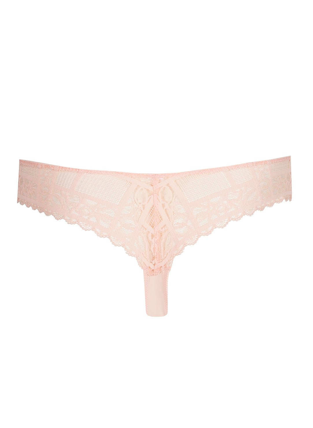 Jadei Glossy Pink Thong