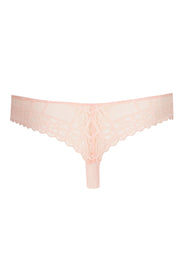 Jadei Glossy Pink Thong