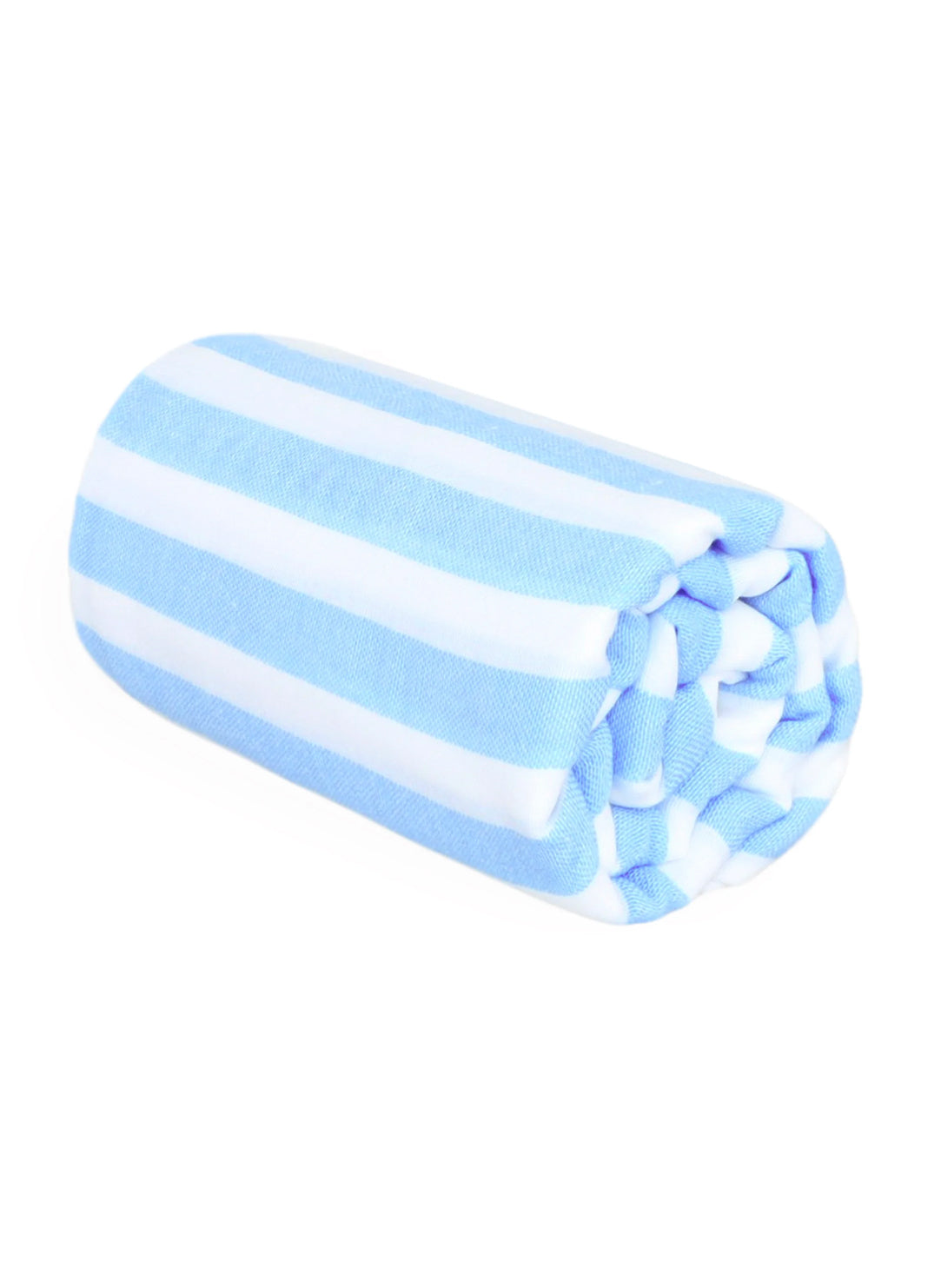 La Elena Blue Stripe Beach Blanket