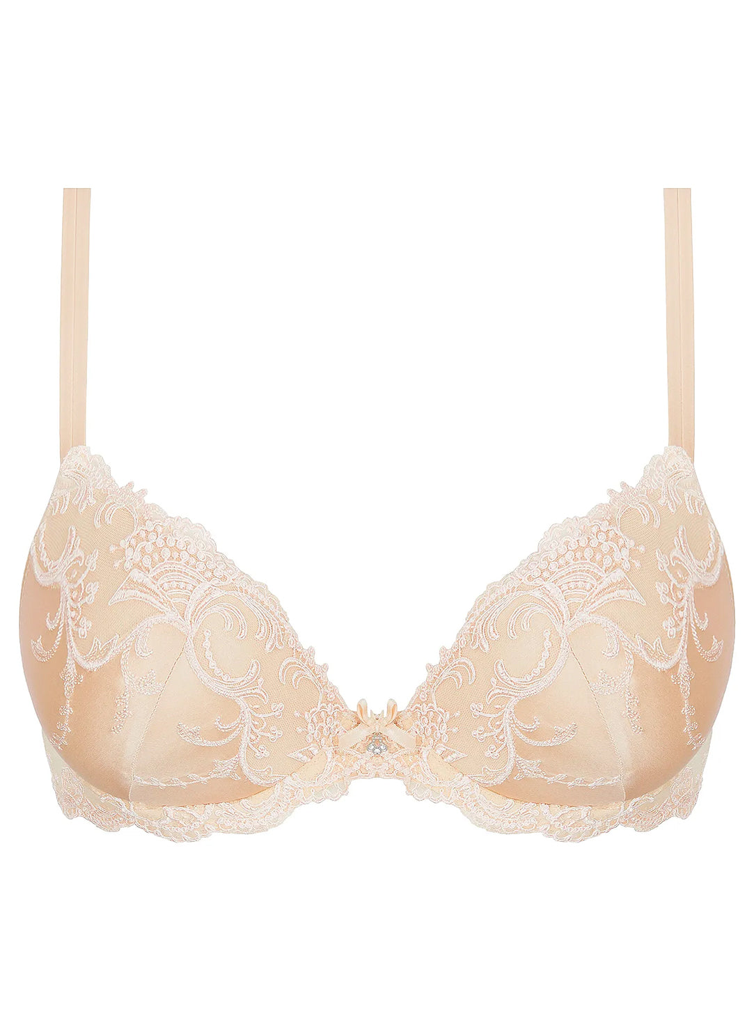Splendeur Soie Peche Contour Bra