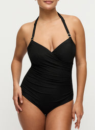 Delray Black Full Cup Swimsuit Control