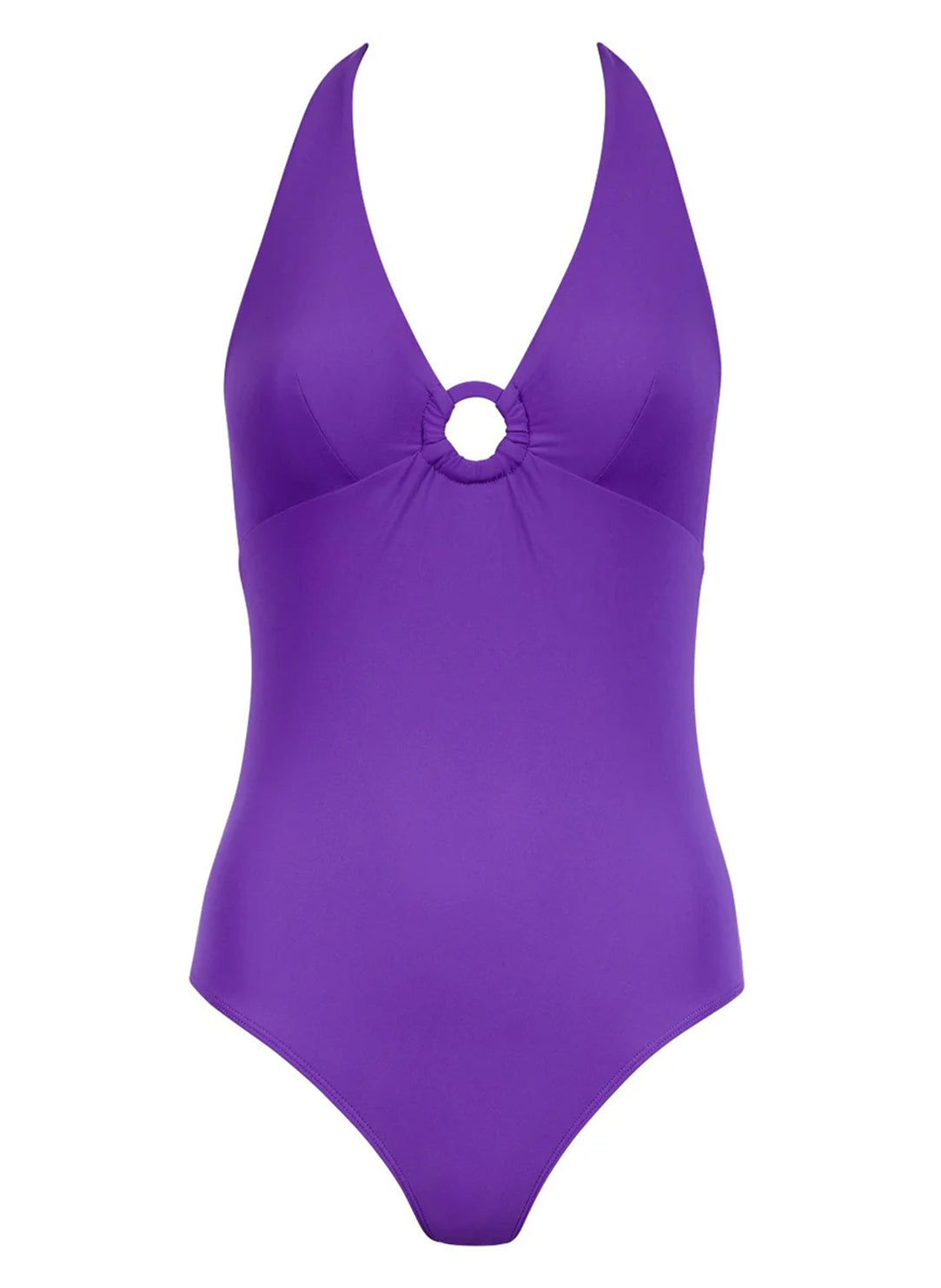 Summer Essence Amethyst Swim Halter One Piece