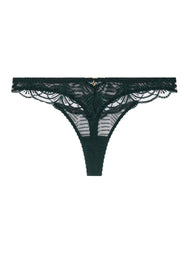Vibes Mysterious Green Thong