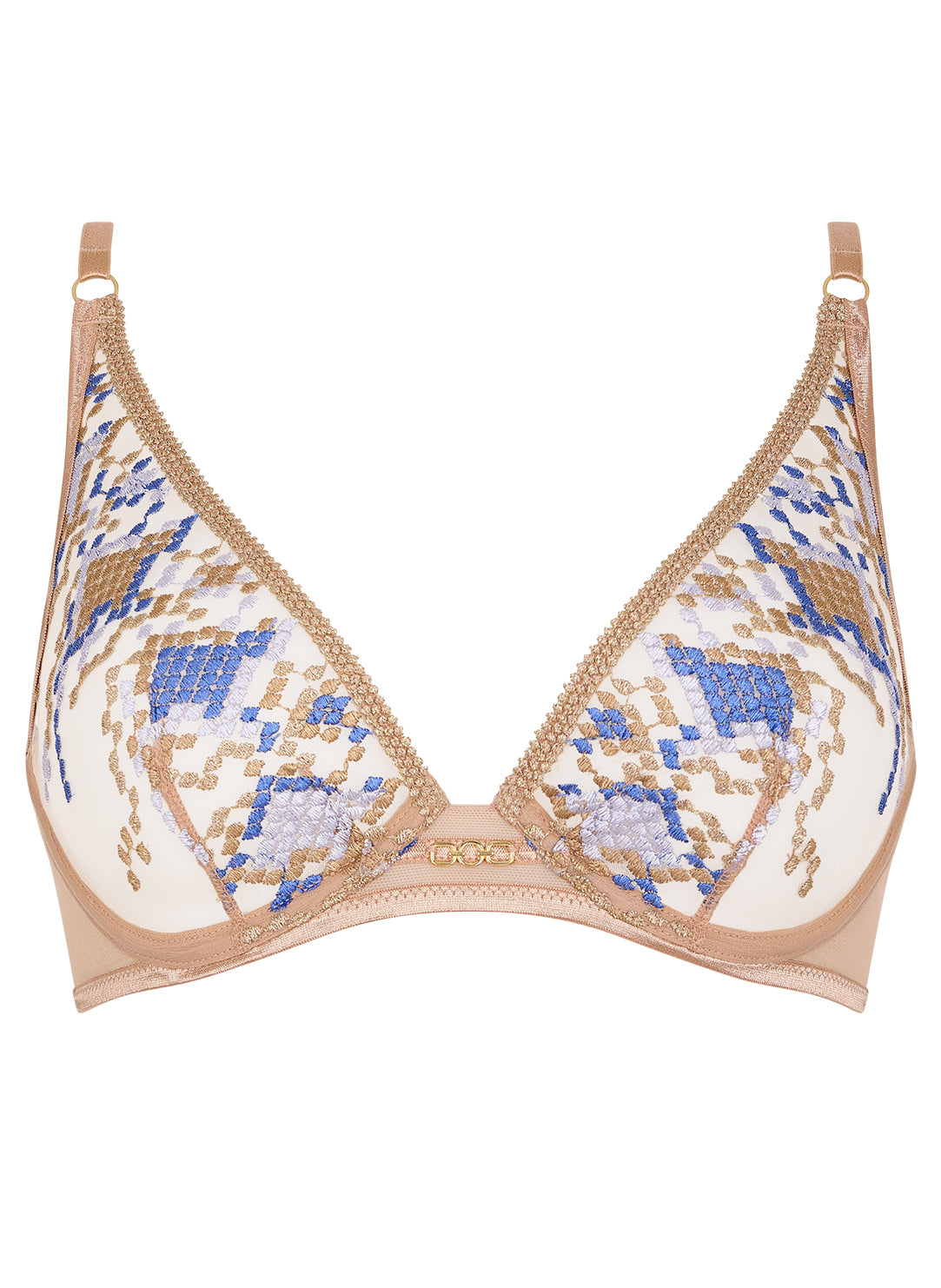 Poetic Delights Skyway Triangle Plunge Bra