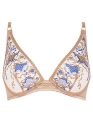 Poetic Delights Skyway Triangle Plunge Bra