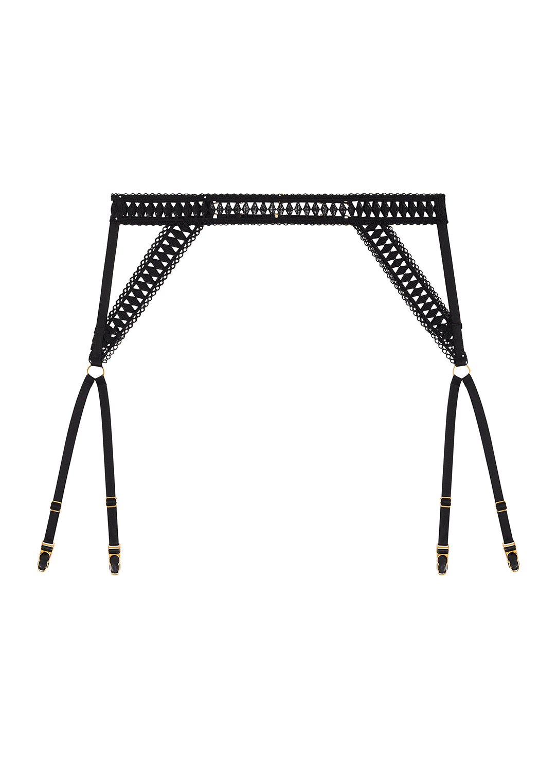 After Hours Black Garter Belt