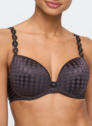 Avero Sweet Chocolate Padded Plunge Bra