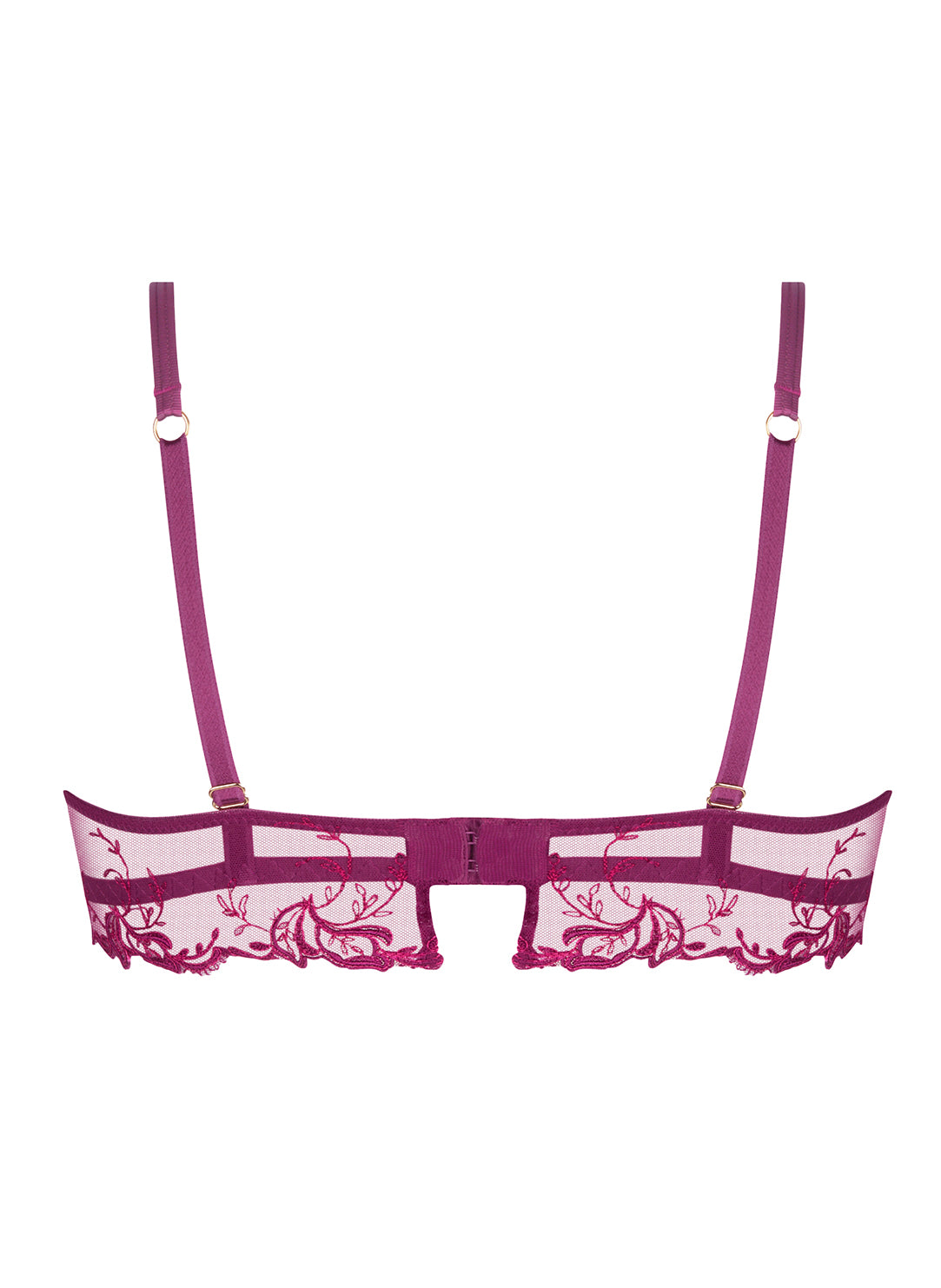Source Beaute Amarante Demi Cup Bra