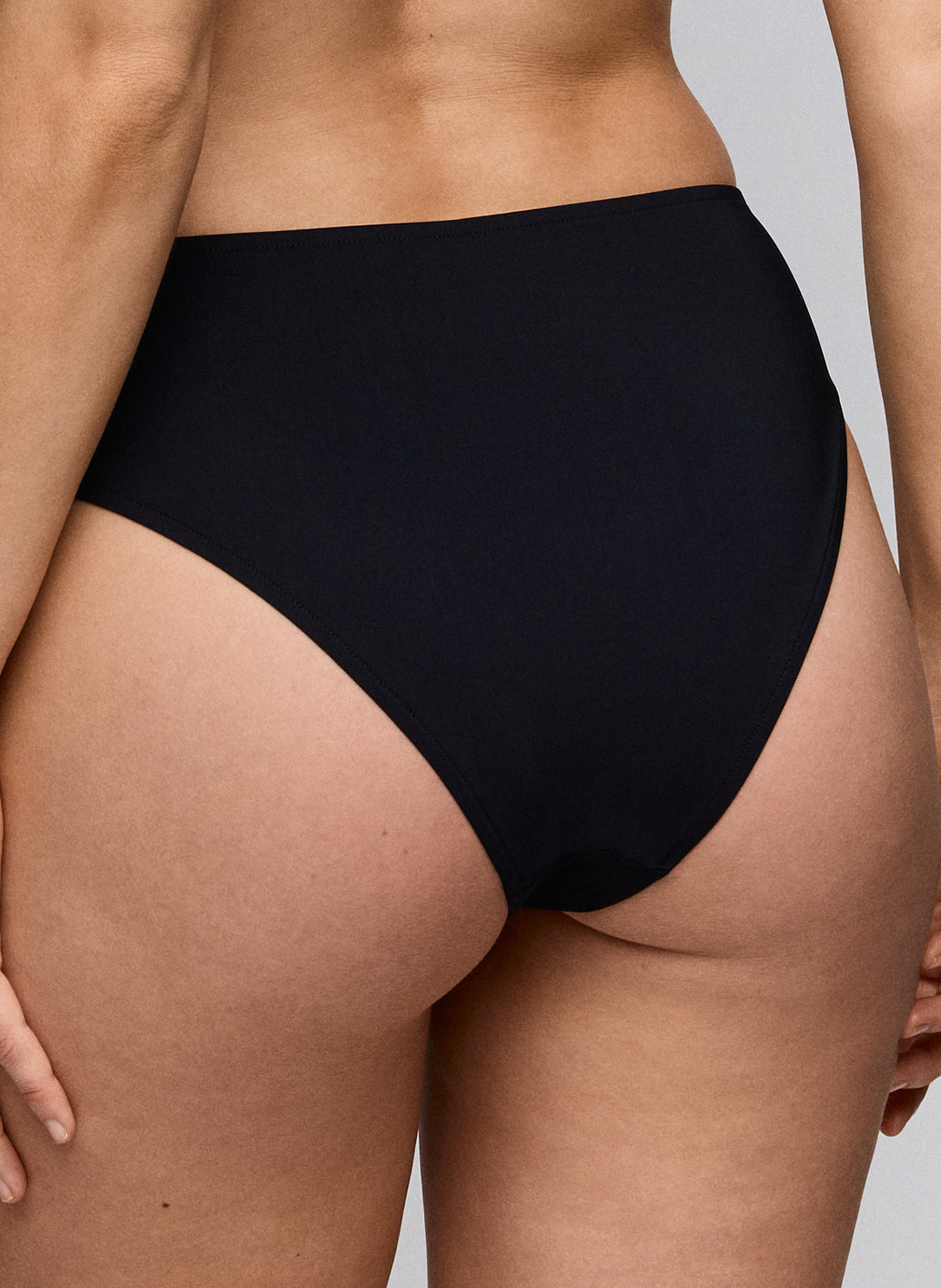 Lita Black Bikini Full Briefs