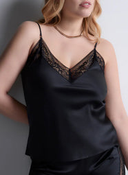 Midnight Whisper Black Camisole
