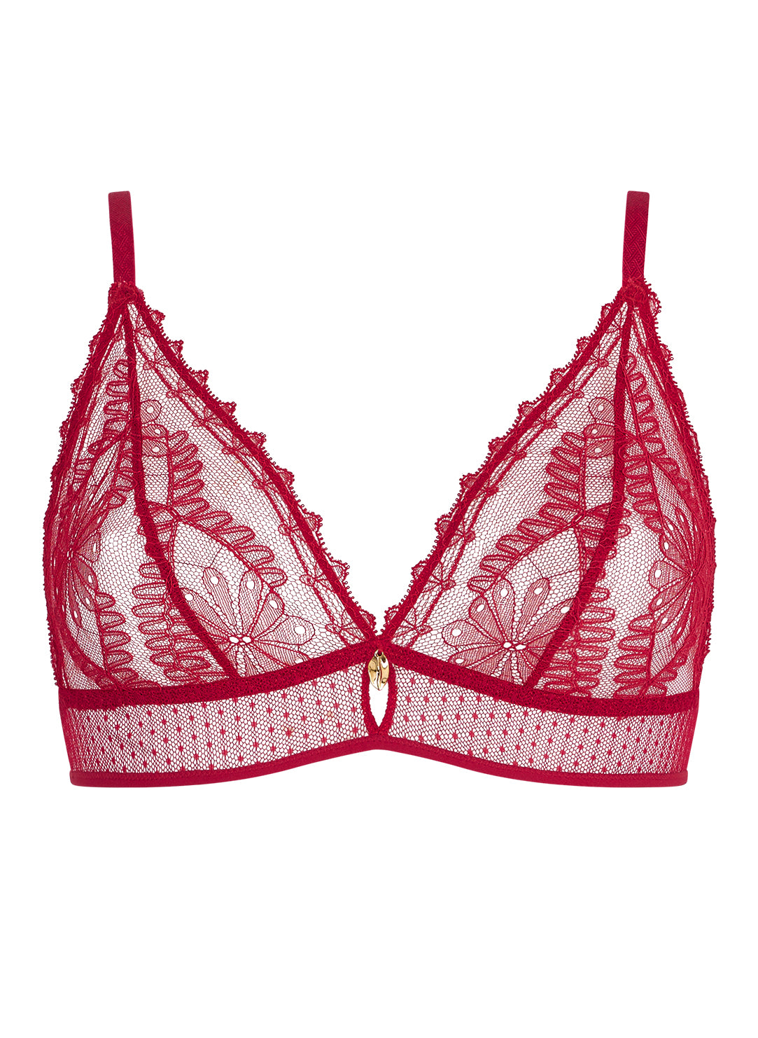 Mystery of Love Cherry Non Wire Triangle Bra