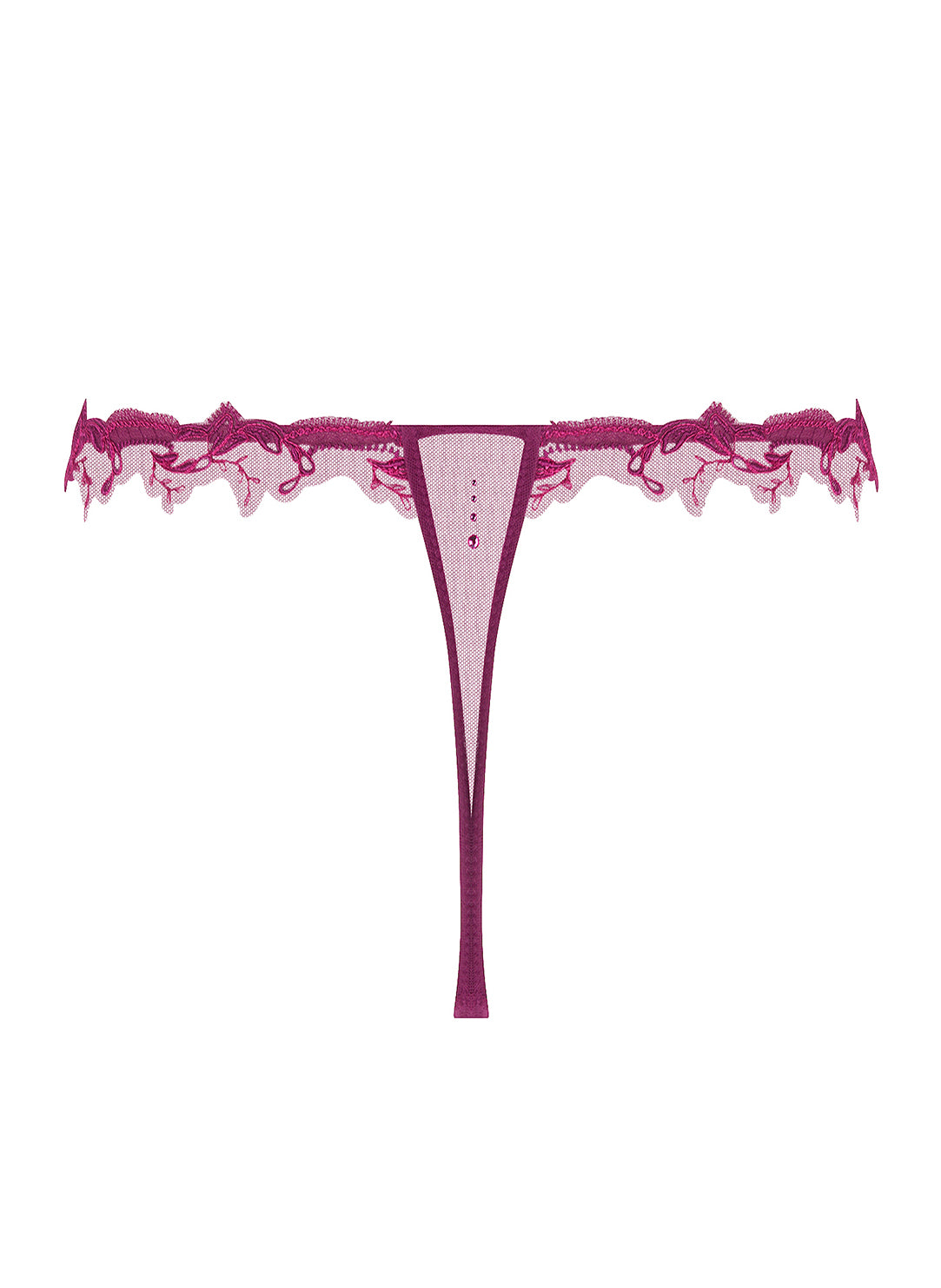 Source Beaute Amarante String Thong