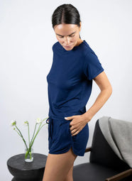 Smooth Separates Navy Hang Out Shorts