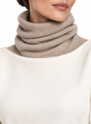 Luxe Knit Cinnabar Neckwarmer