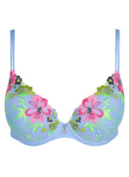 Odilly Santorini Blue Padded Bra Heartshape
