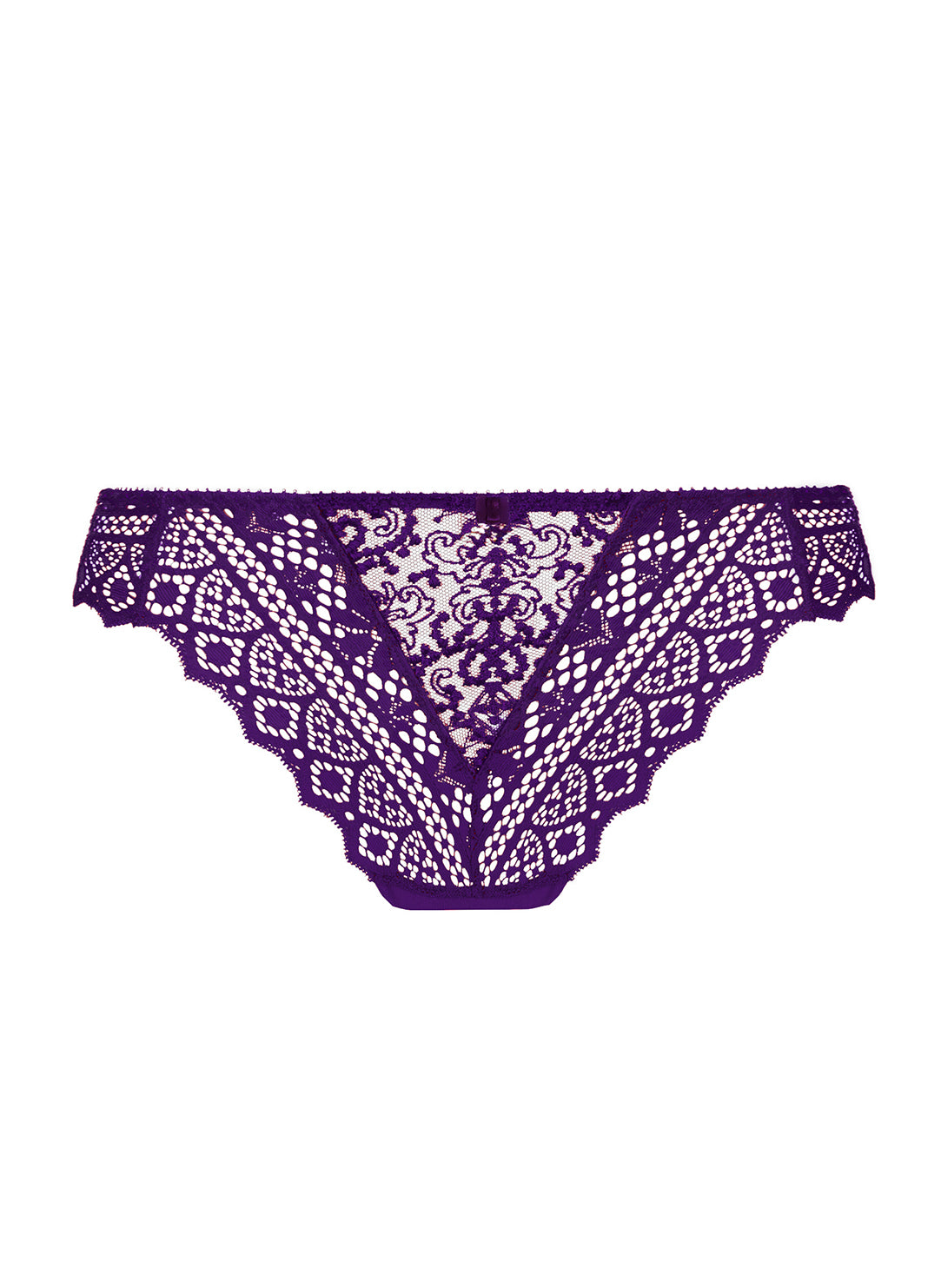 Cassiopee Violet Thong