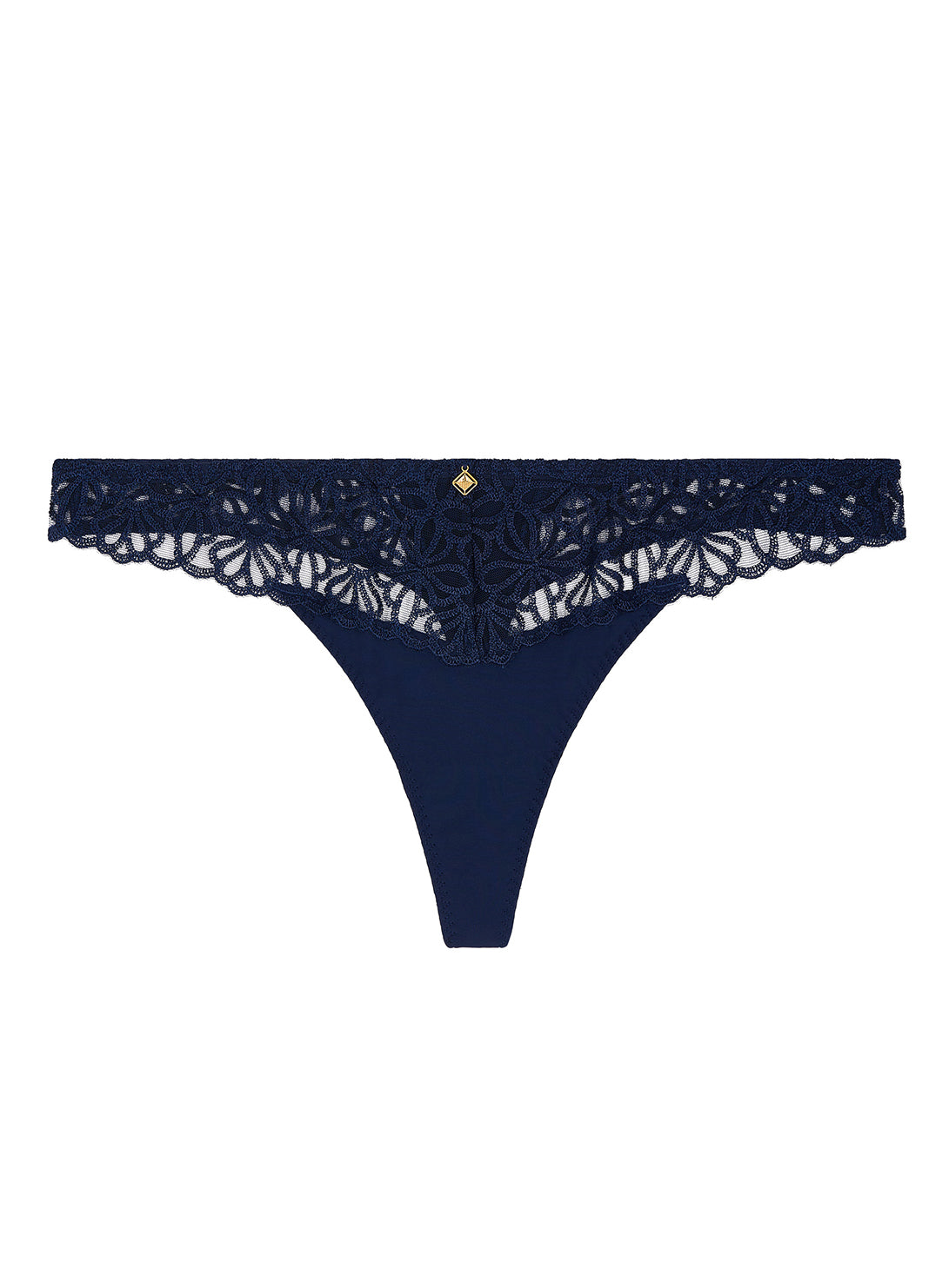 Secret Memories Deep Blue Thong