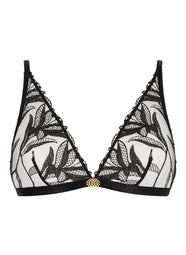 Sweet Euphoria Black Non Wire Triangle Bra