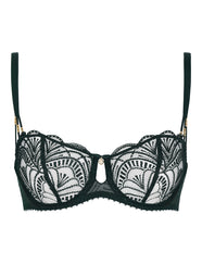 Vibes Mysterious Green Demi Cup Bra