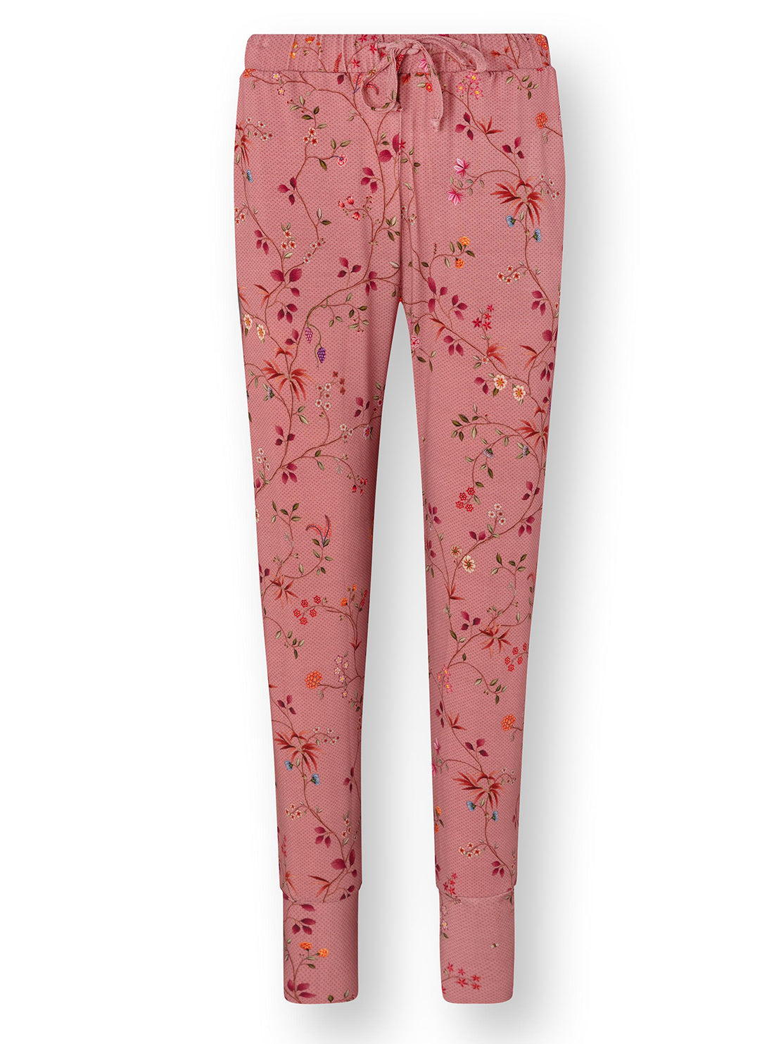Delhi Dreams Pink Bobien Cuffed Pajama Pant