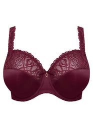 Salerno Evening Red Full Cup Bra