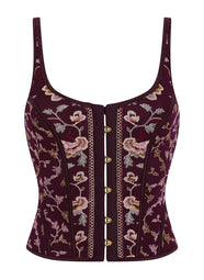 Midnight Opera Secret Purple Corset
