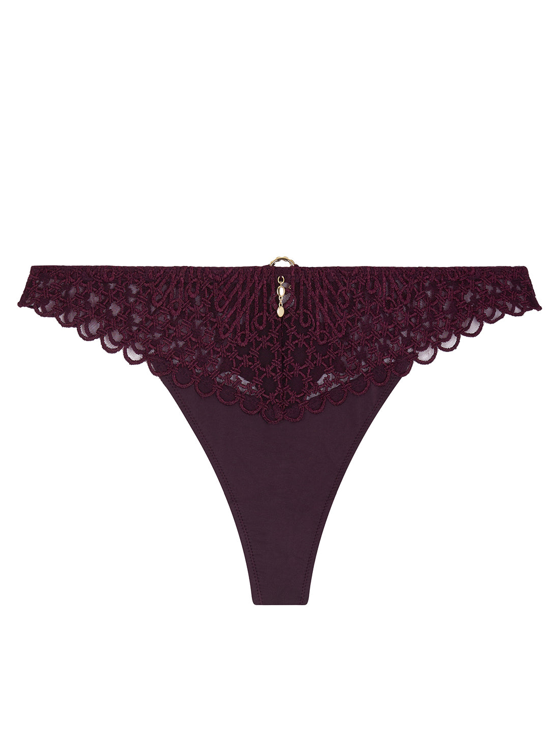 Eloge Du Desir Deep Berry Thong