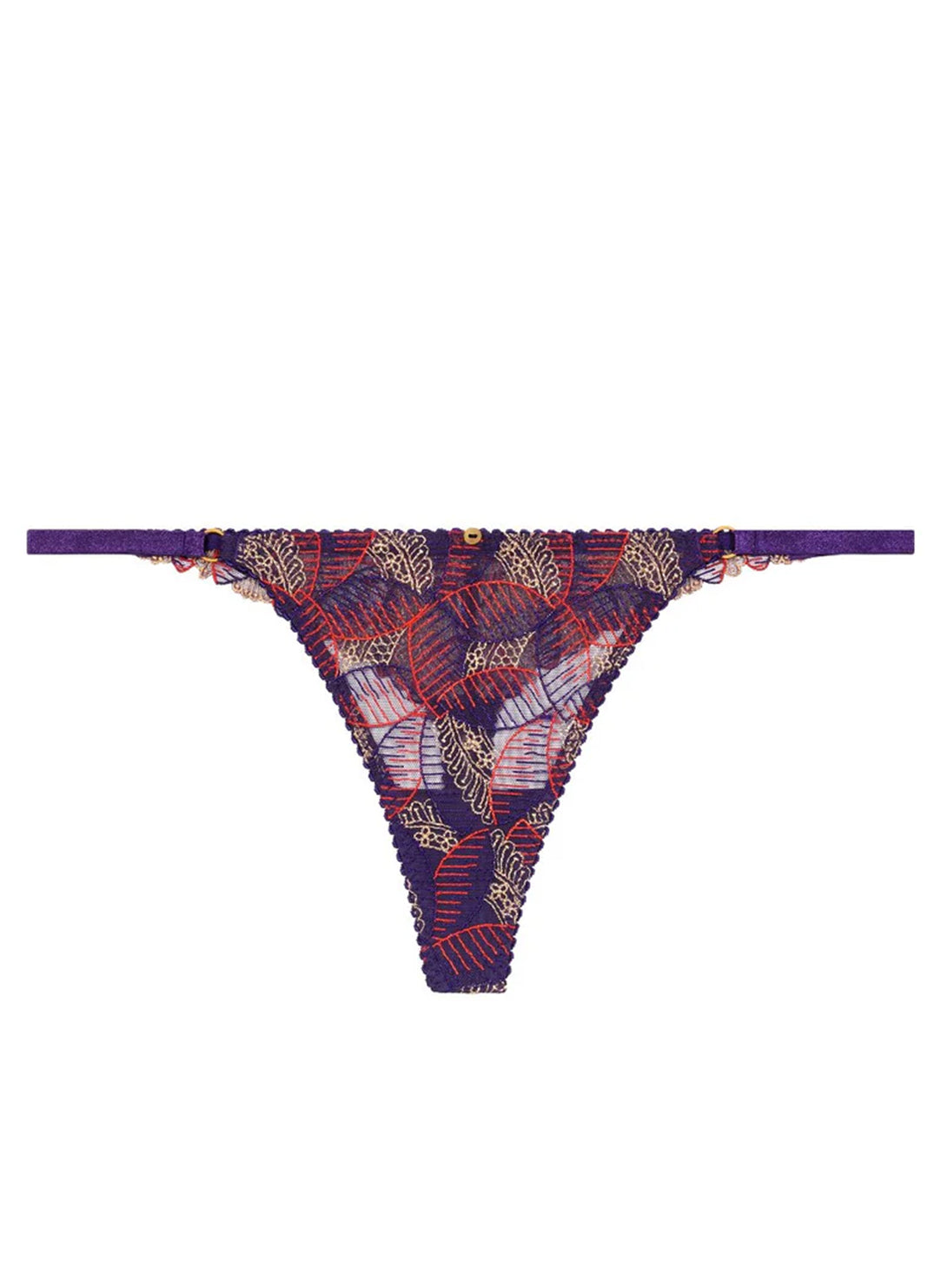Life Celebration Vivid Purple String Thong