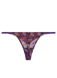 Life Celebration Vivid Purple String Thong
