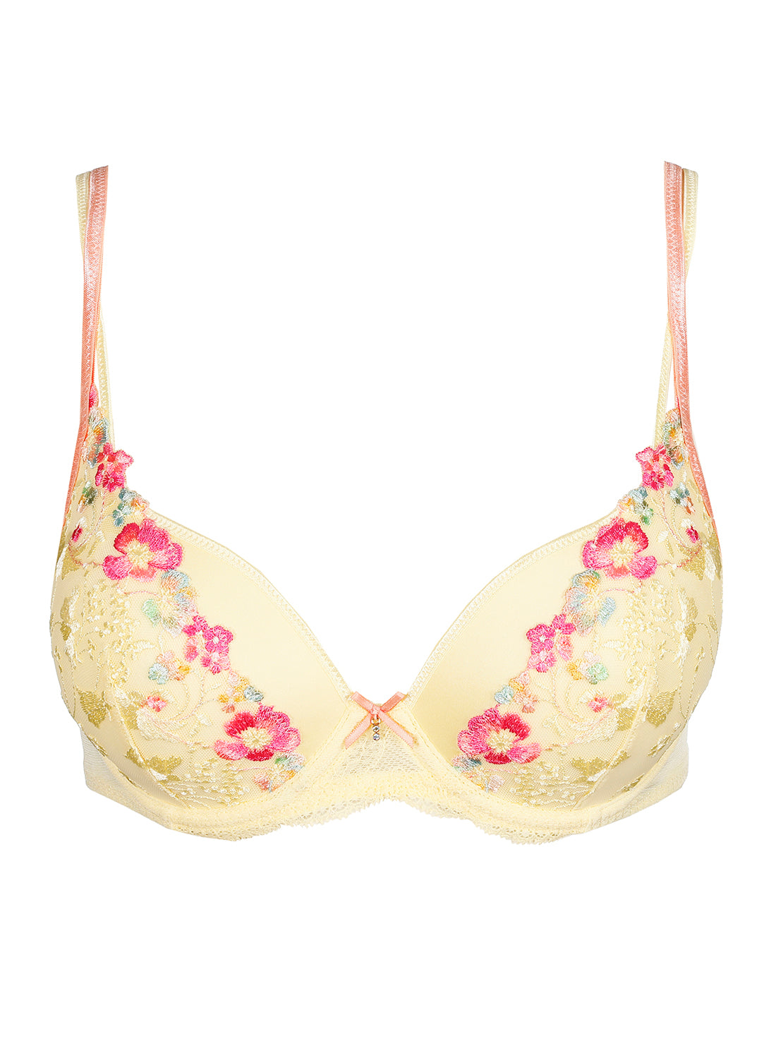 Lizelot French Vanilla Padded Bra Heartshape
