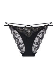 Splendor Of Senses Hypnotic Black Mini Coeur Brief