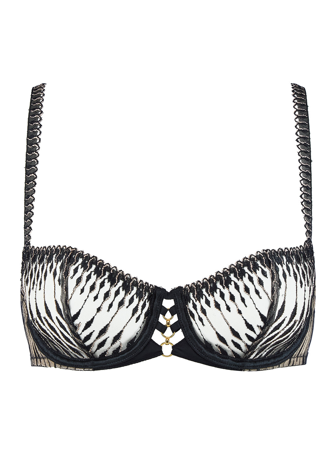 Voodoo Kiss Black Demi Cup Bra