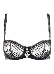 Voodoo Kiss Black Demi Cup Bra