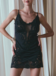 Aurore Noir Babydoll