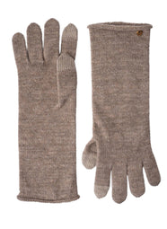 Luxe Knit Cinnabar Tech Touch Gloves