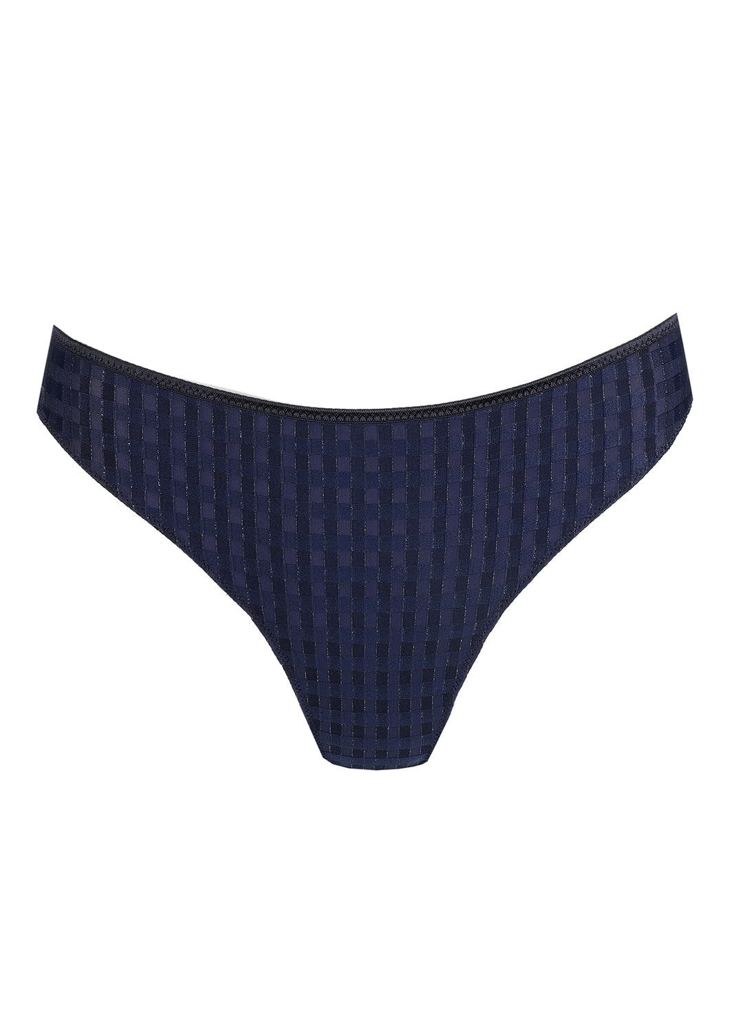 Avero Velvet Blue Thong