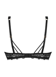 Diva Glamour Black Triangle Bra