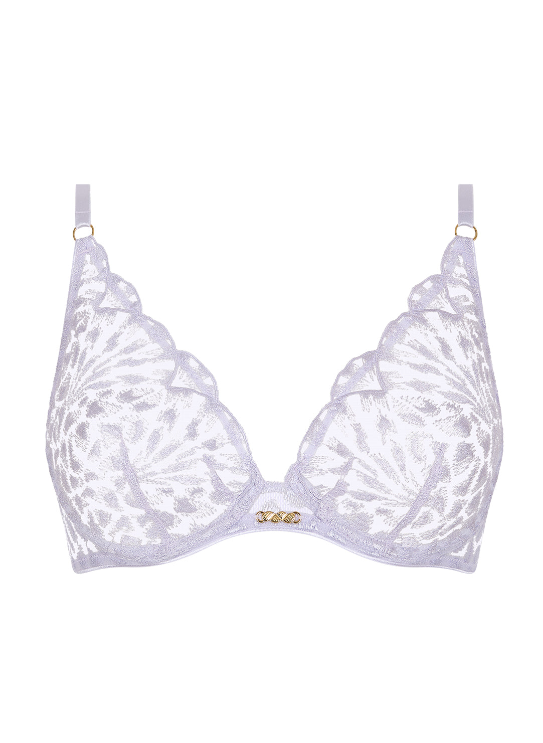 Crazy In Love Wisteria Triangle Plunge Bra