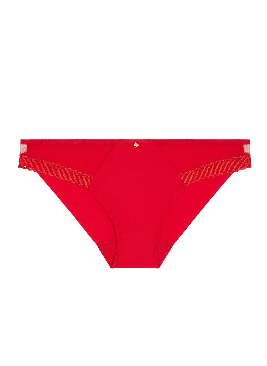 Sheer Emotion Diva Red Brazilian Brief