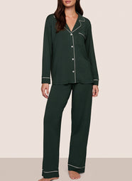 Gisele Pine/Ivory Pajama Set
